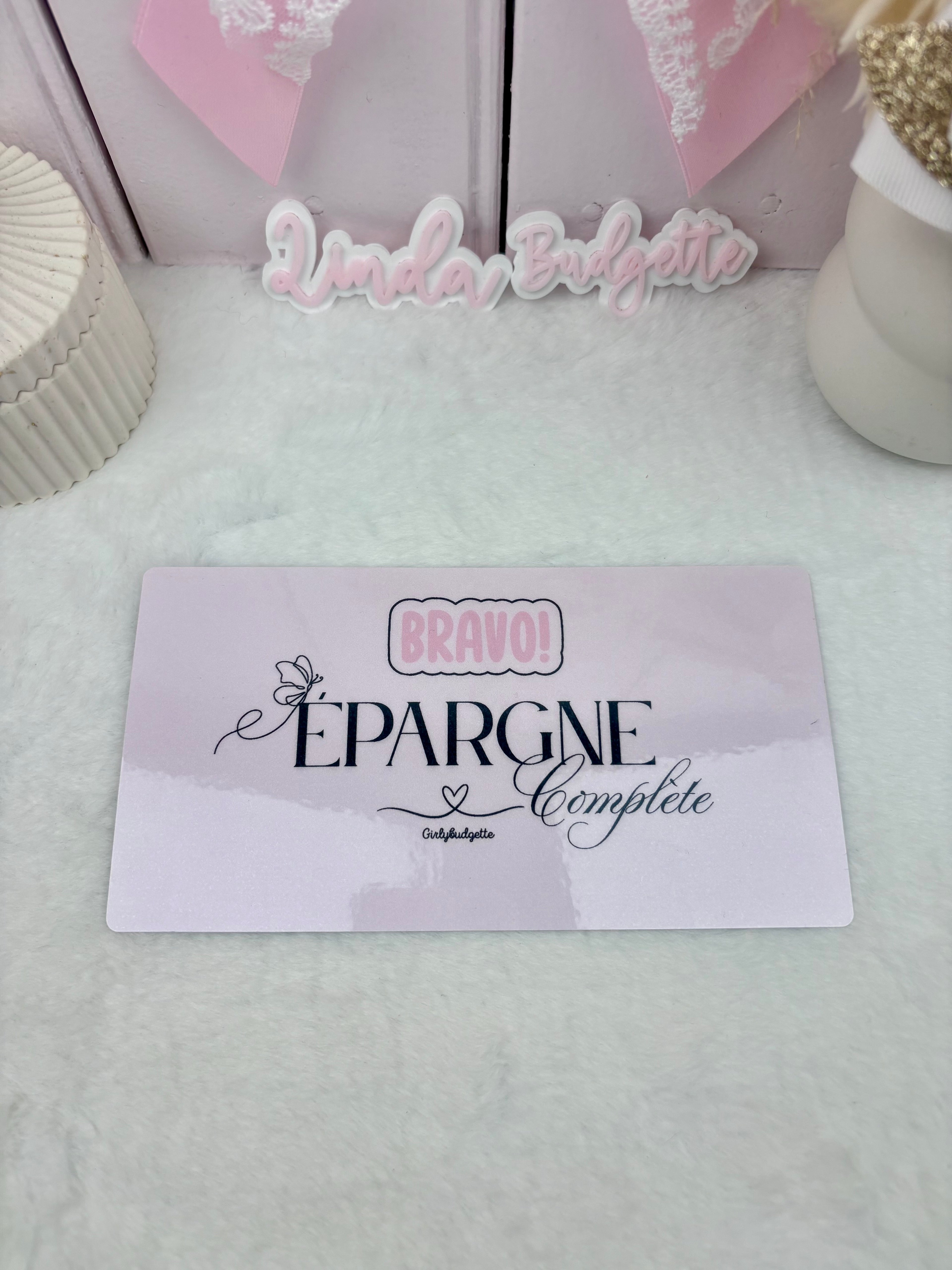 Carte Épargne complète