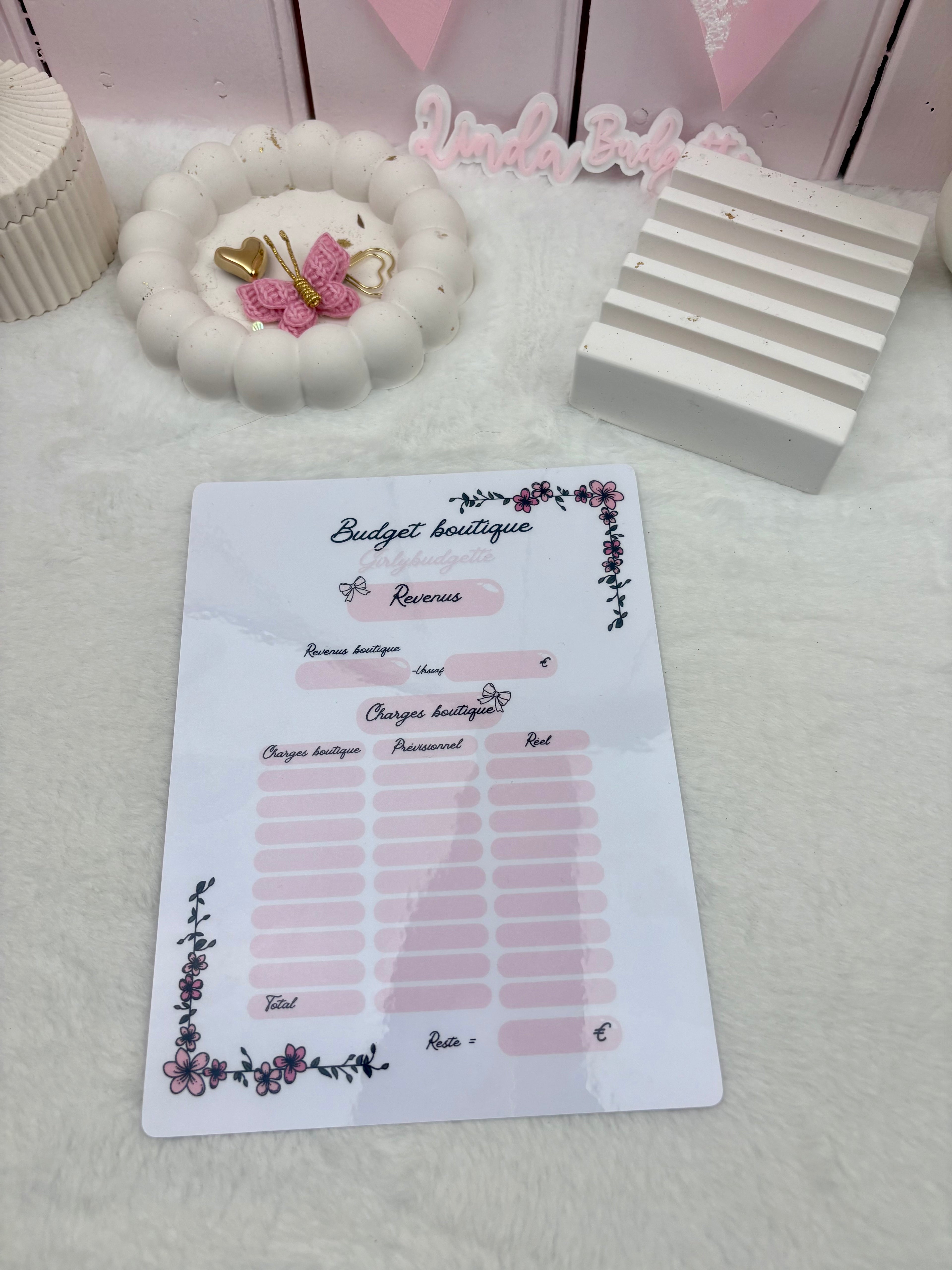Page budget Boutique