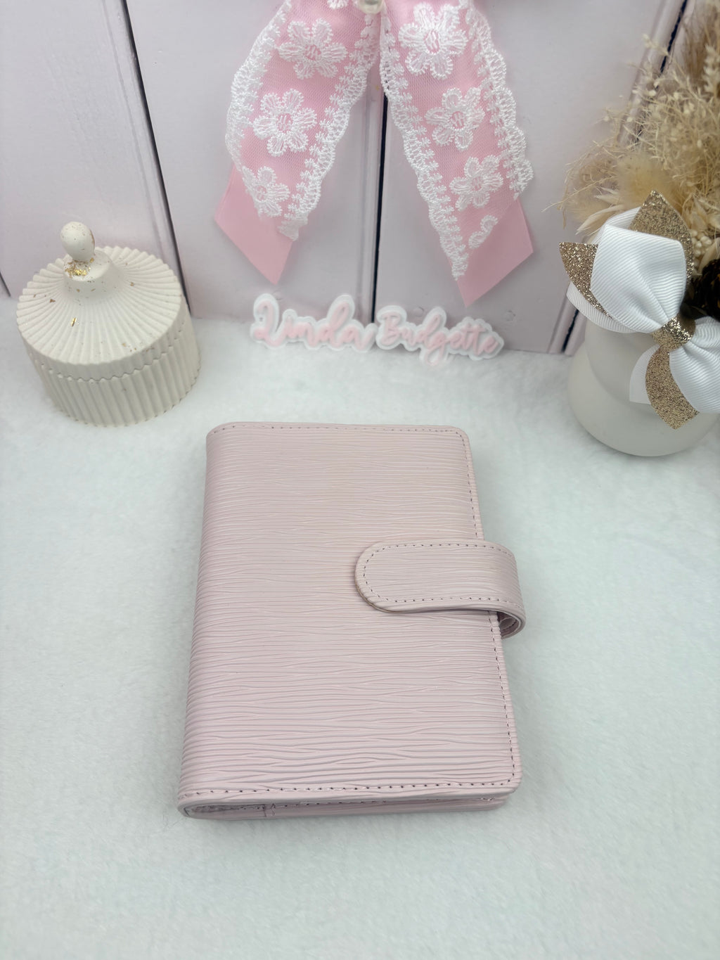 Classeur A7 Rose pale