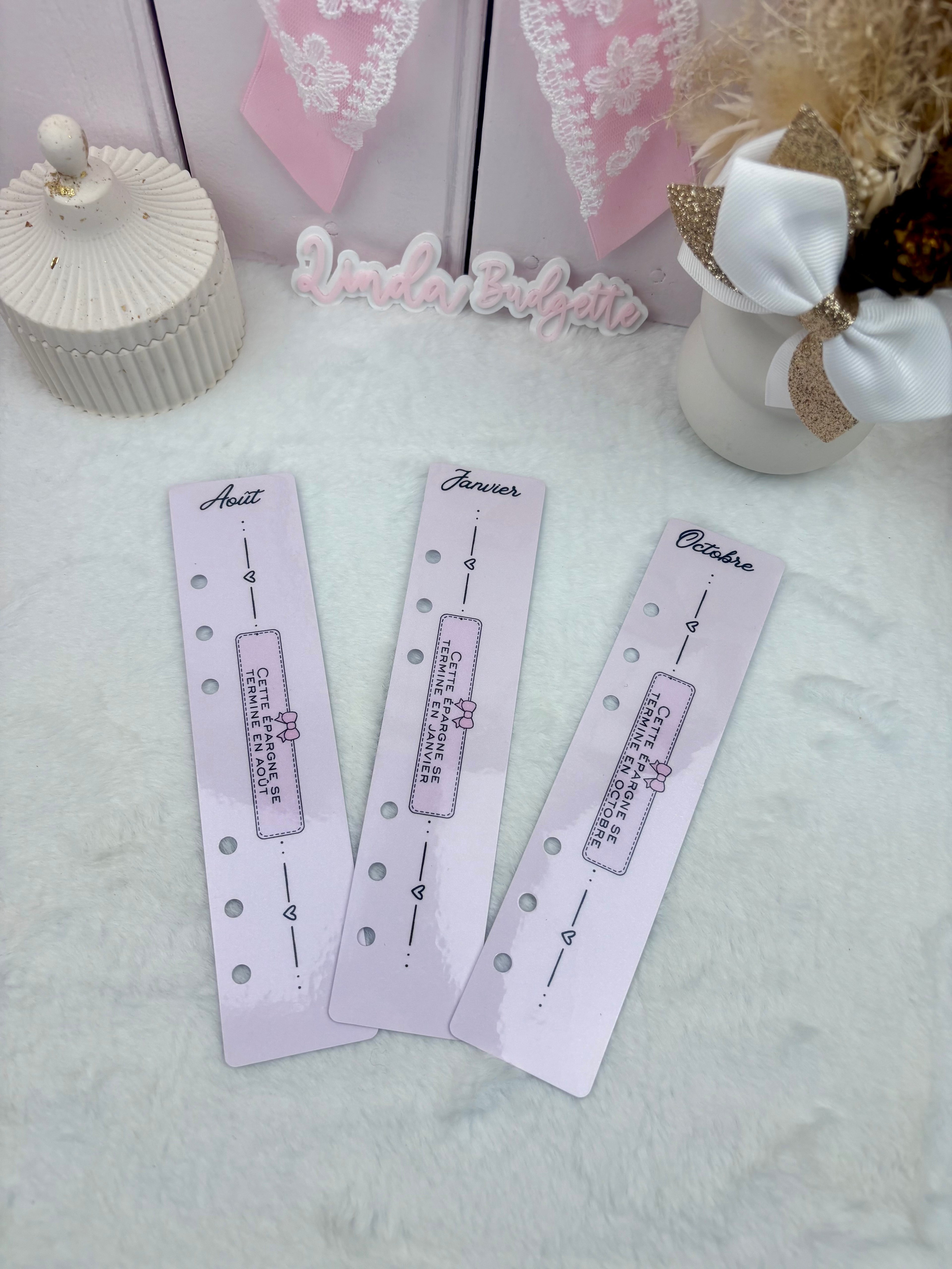 Marque page ( Rosa ) a6