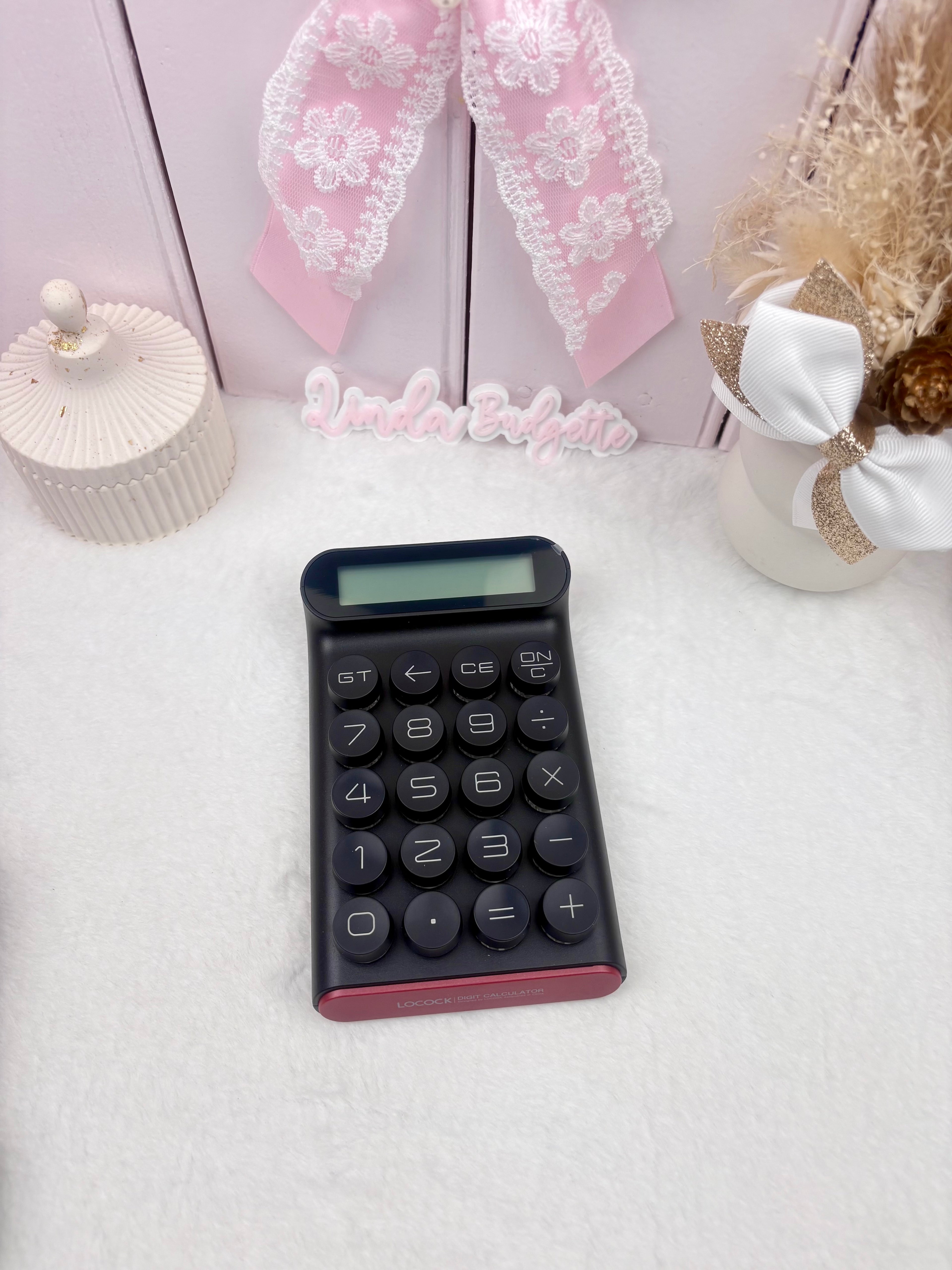Calculatrice Écran LCD Noir