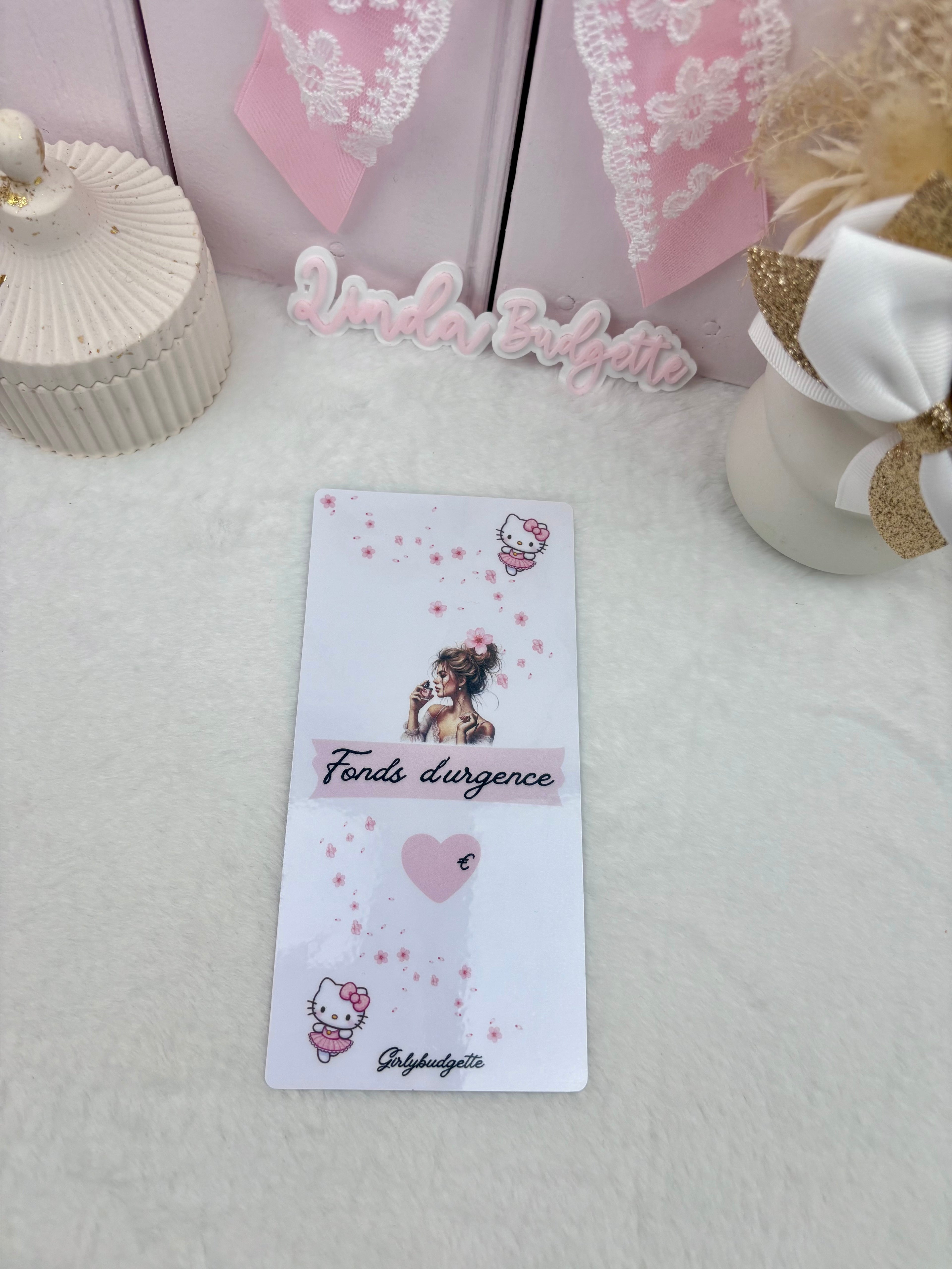 Collection Girly– Enveloppe Epargne A6
