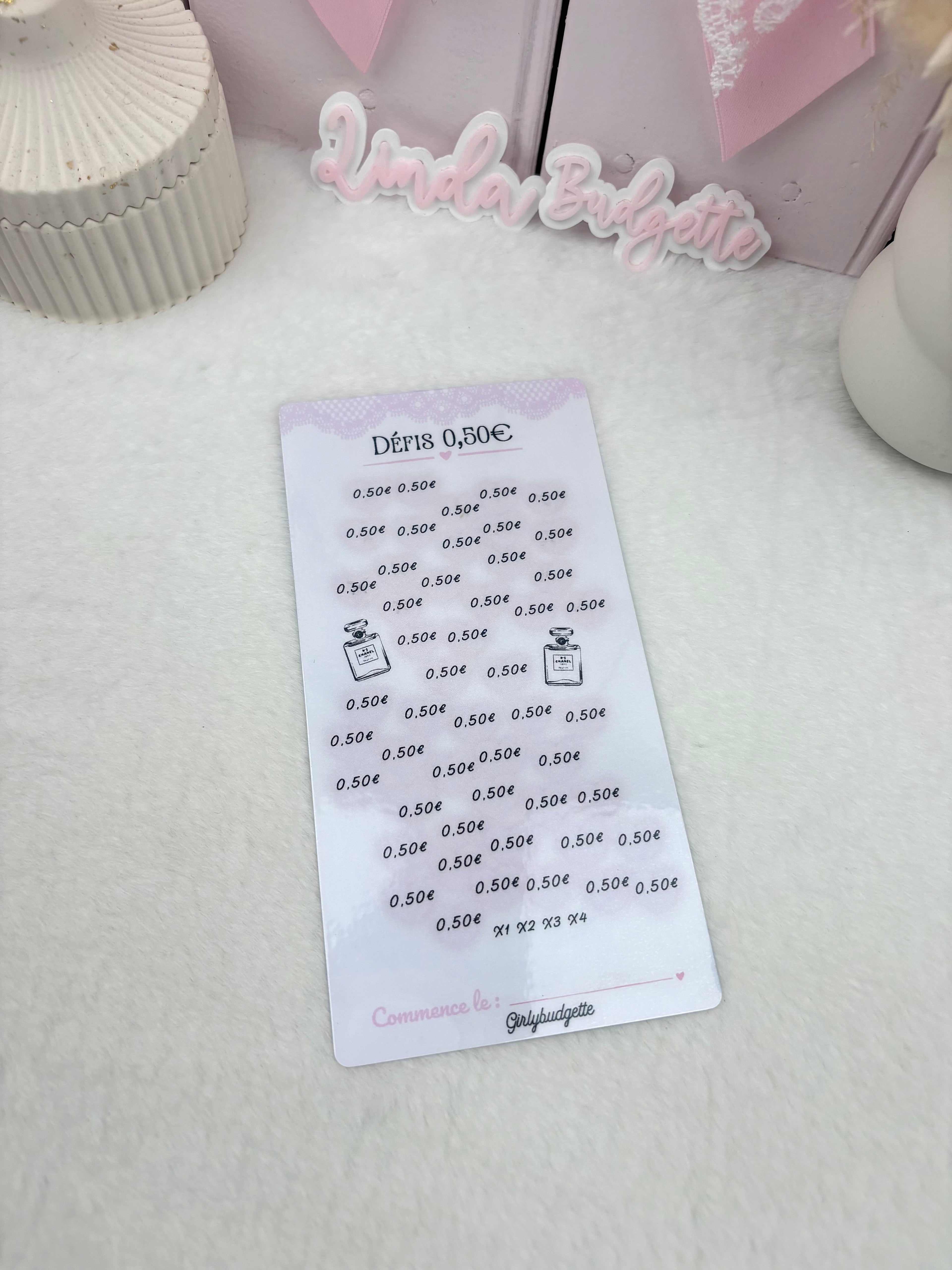 Défi 0,50€ (Dentelle chic )