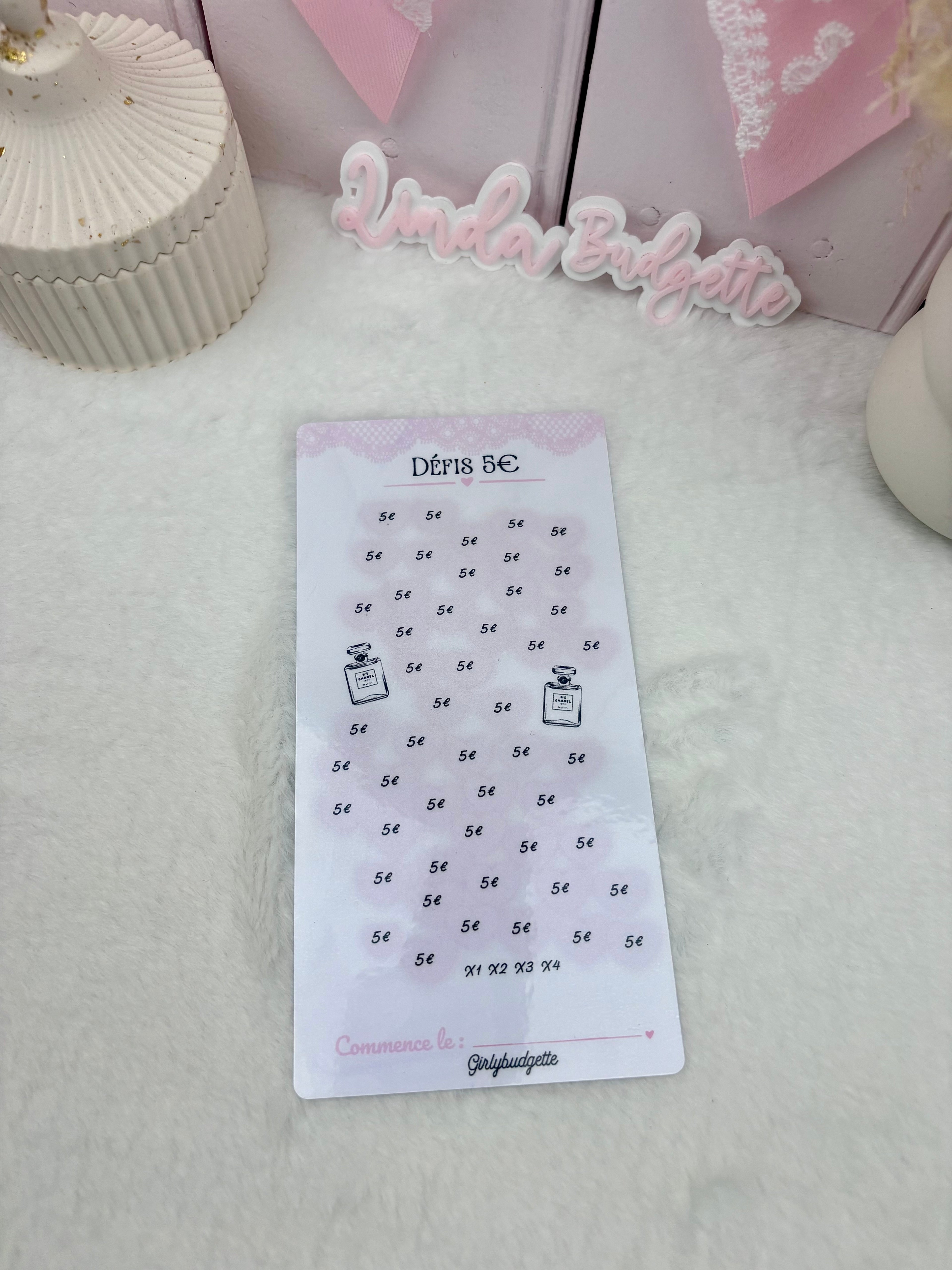 Défi 5€ ( dentelle chic ) A6