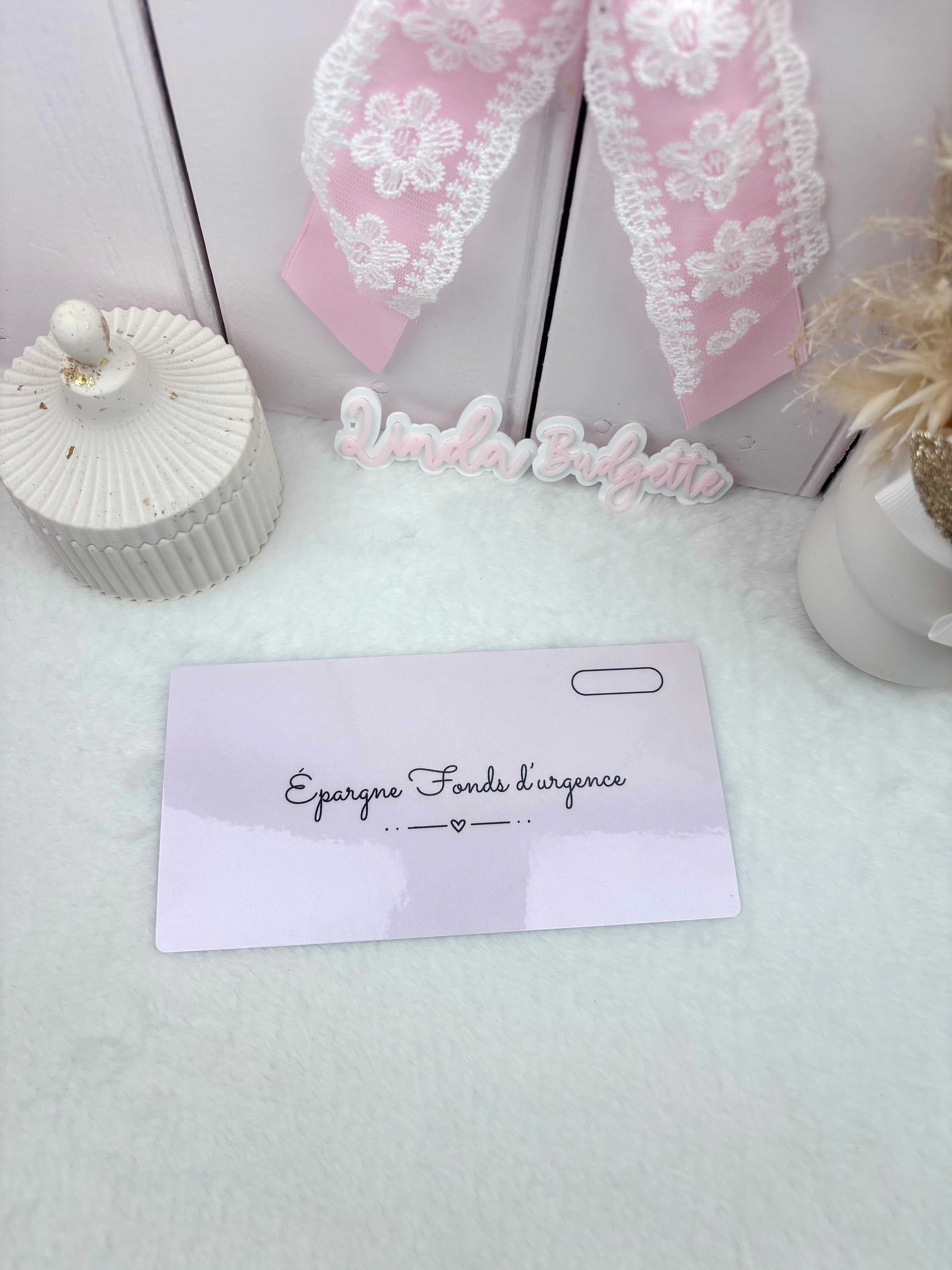 Collection Rosa – Enveloppes Épargnes A6