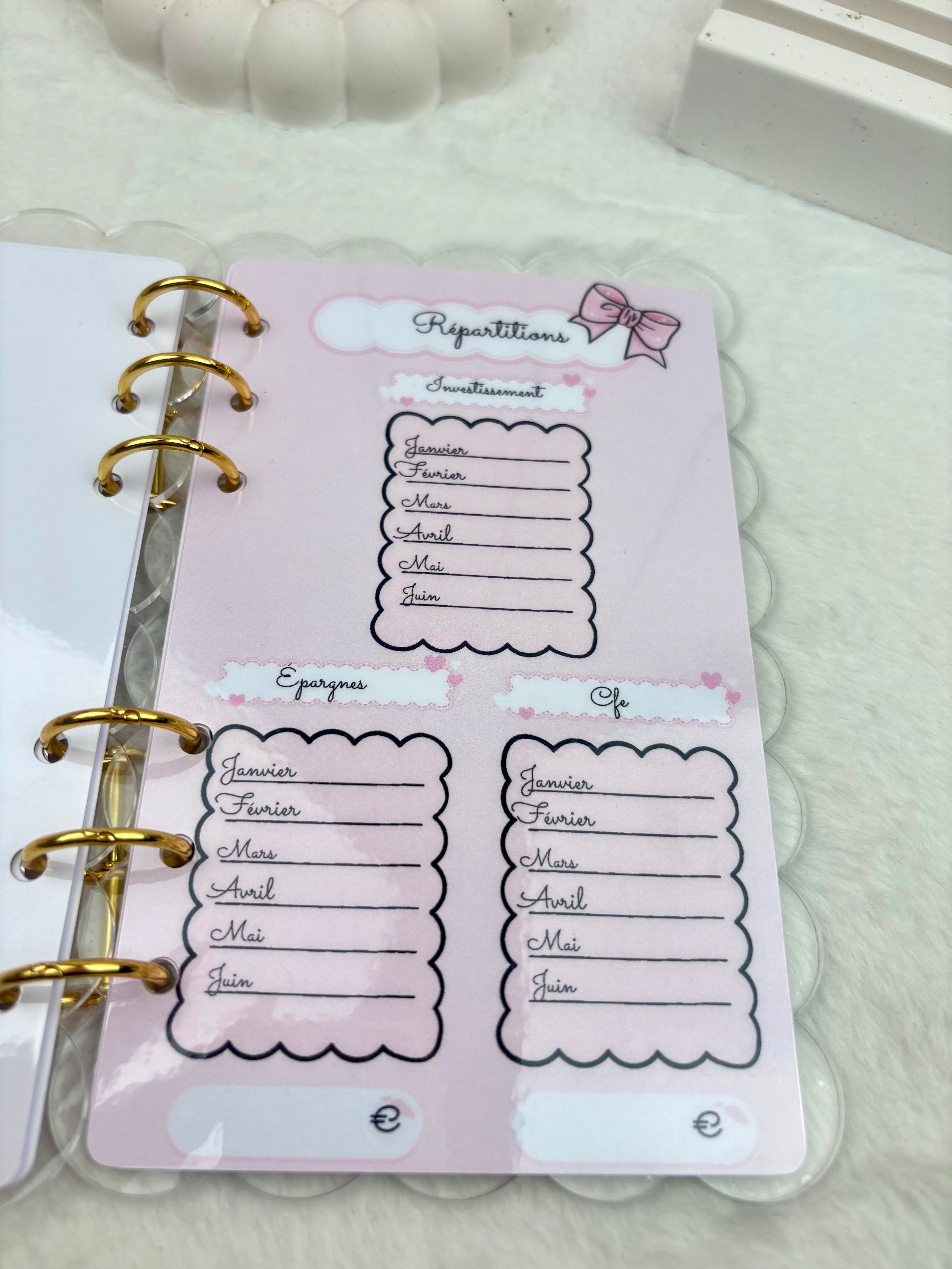 Budget planner a6 entreprise