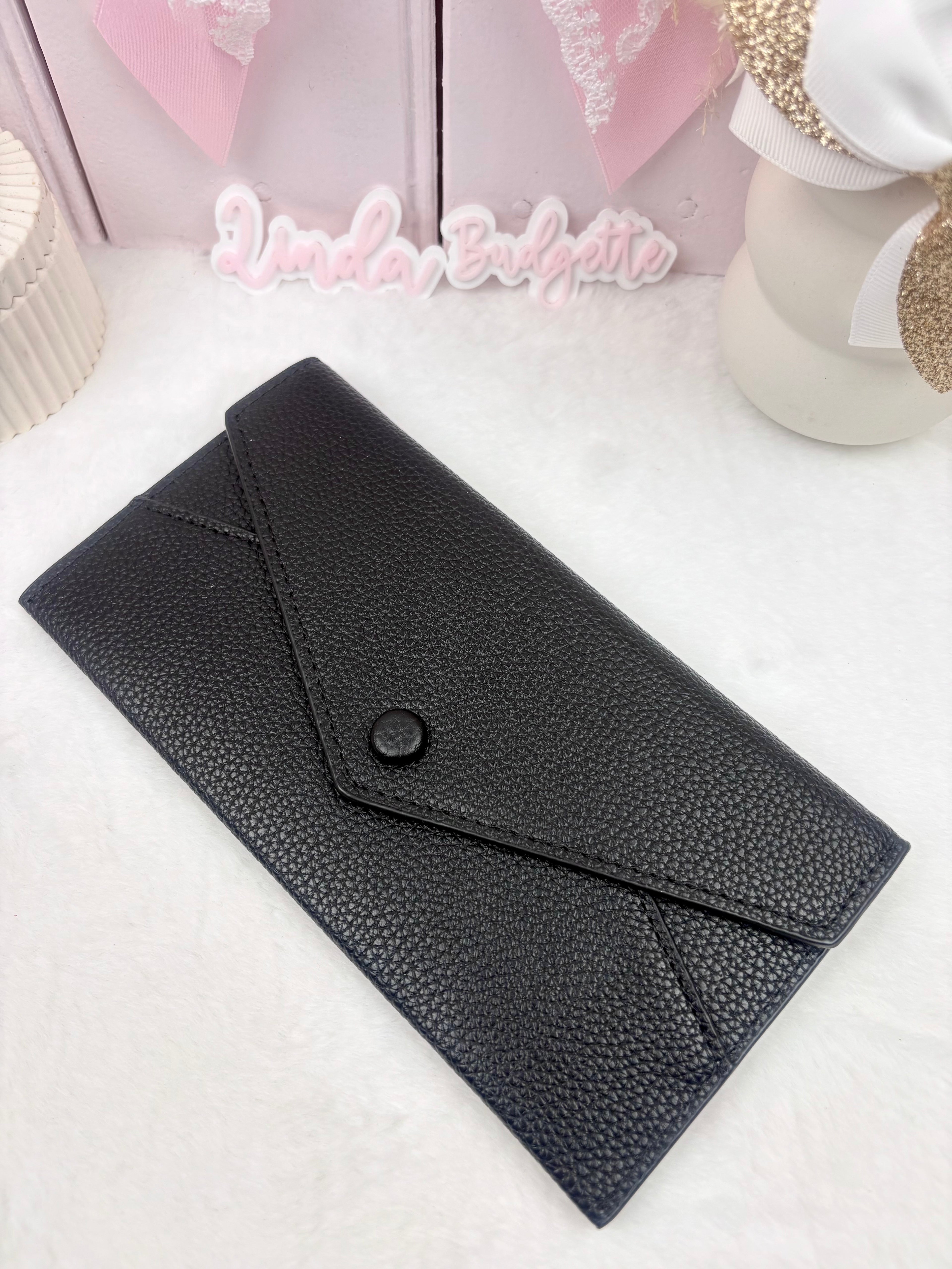 Pochette  Enveloppe Budget noir