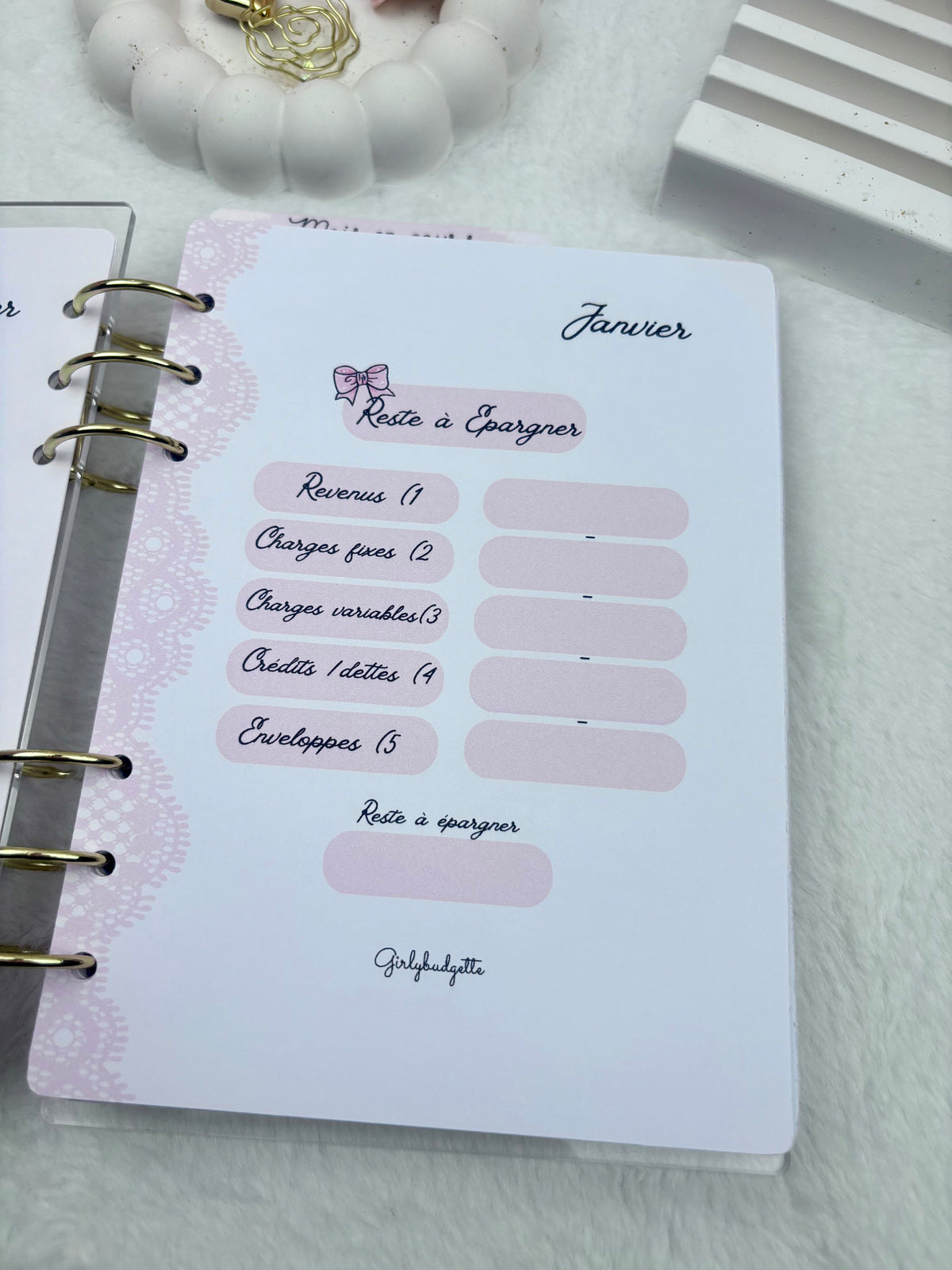 Budget planner A5