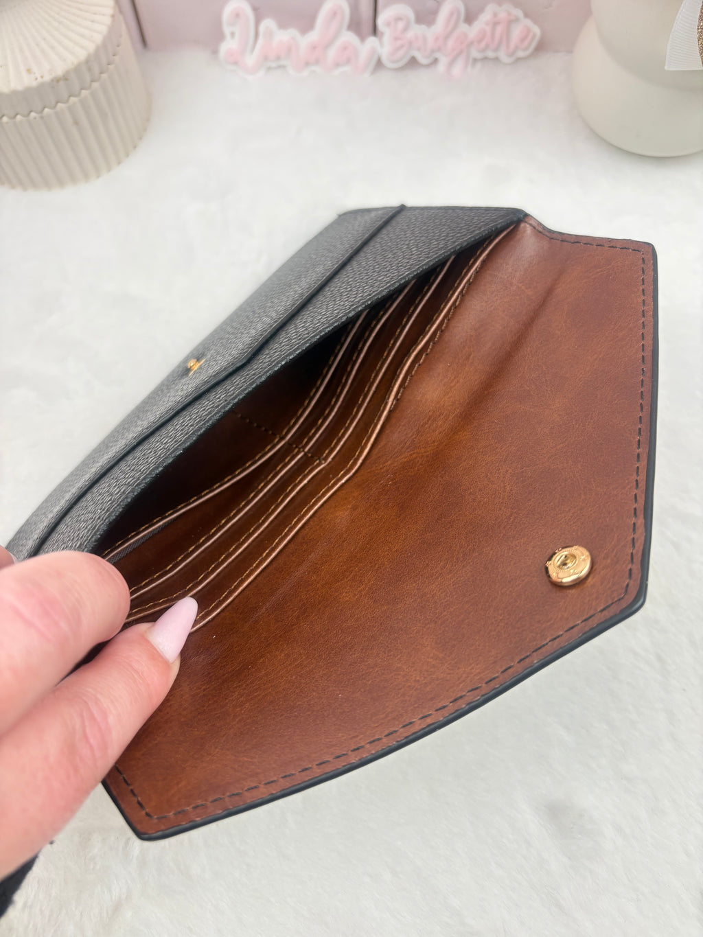 Pochette  Enveloppe Budget noir