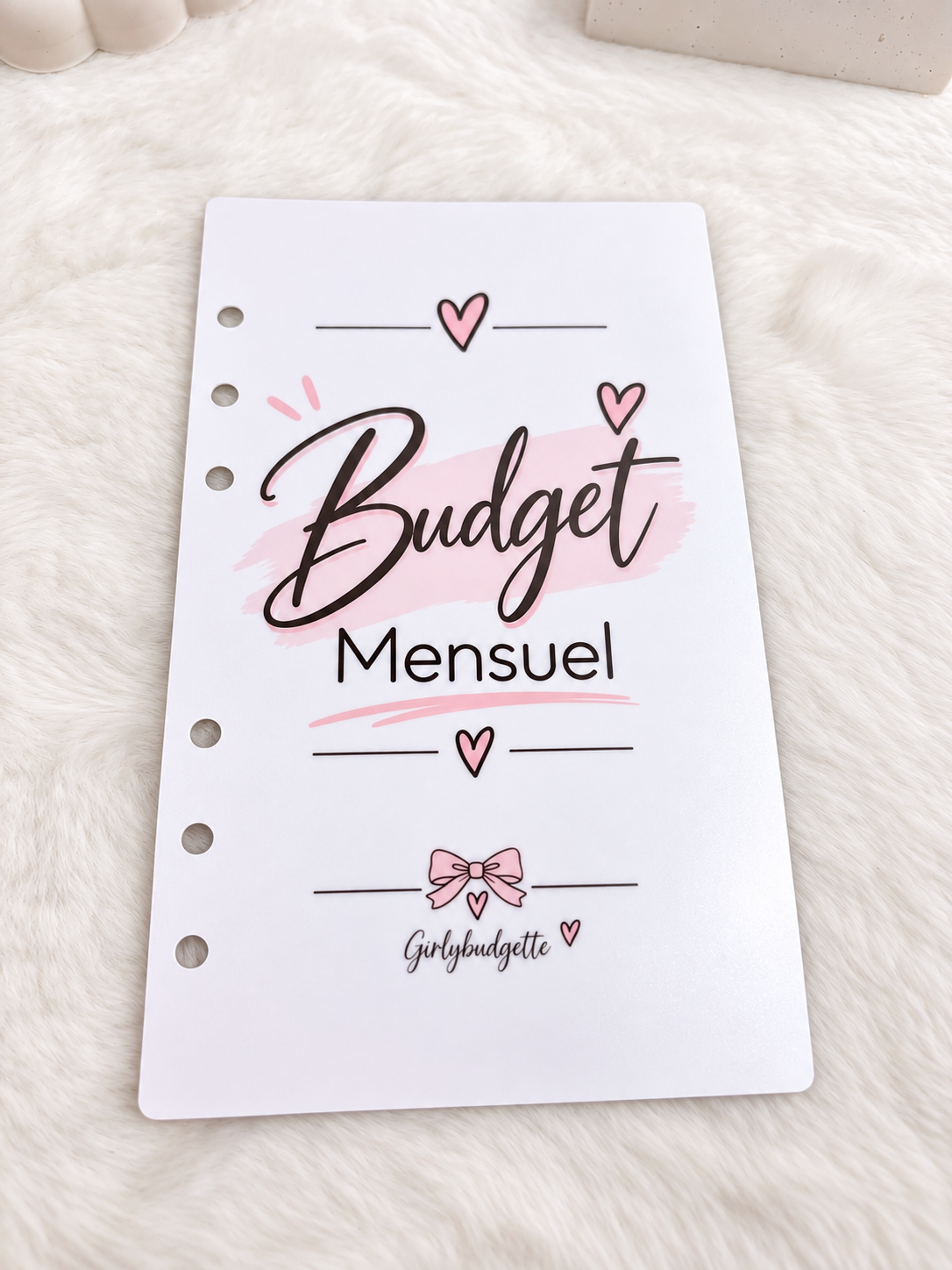 Planner a6 girly
