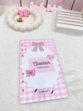 Page  de garde A6 Girly