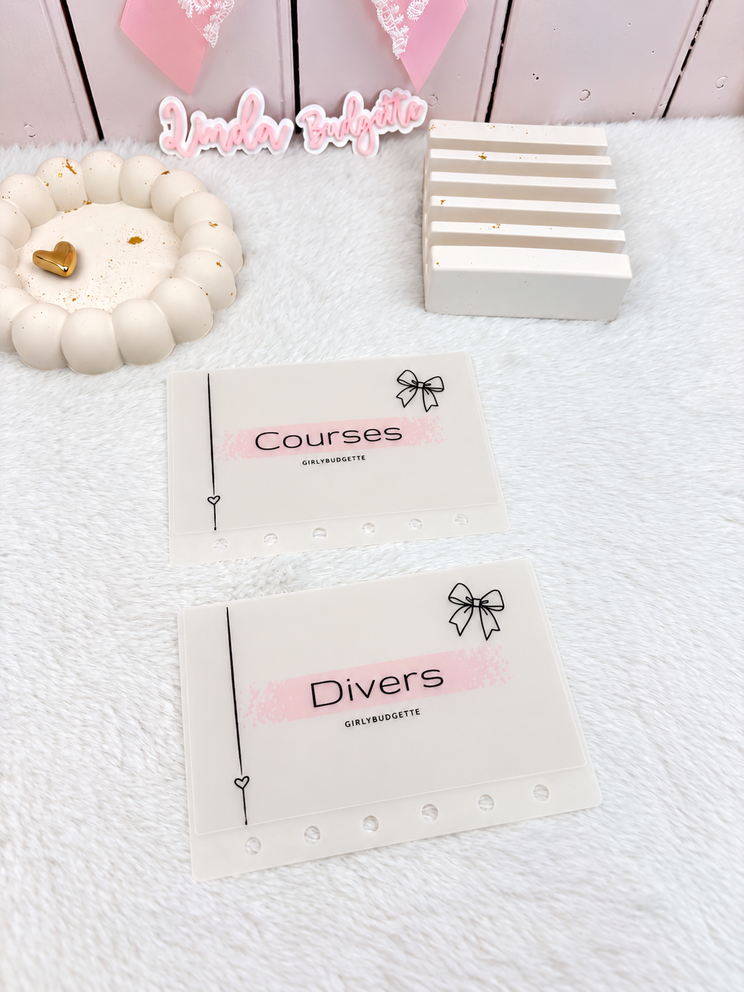 Enveloppe A7 mate girly