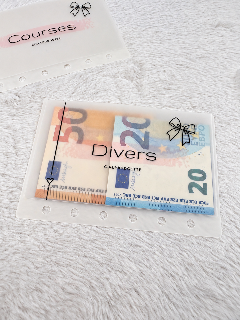 Enveloppe A7 mate girly