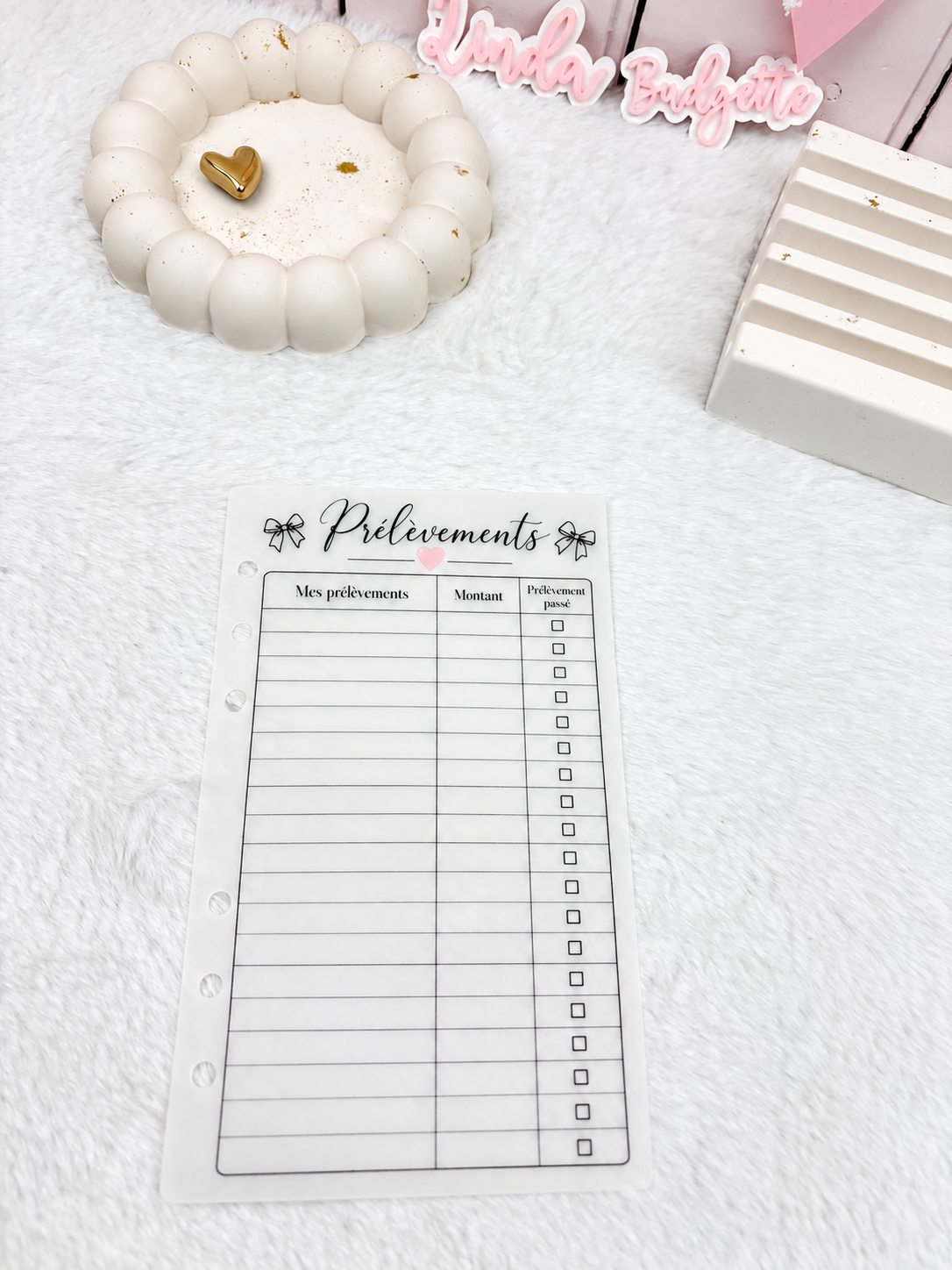 Fiche prélèvement