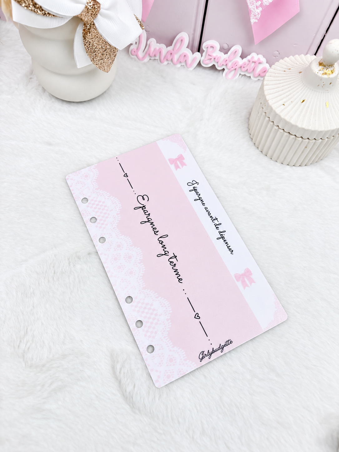 Collection Dentelle chic – Page de garde