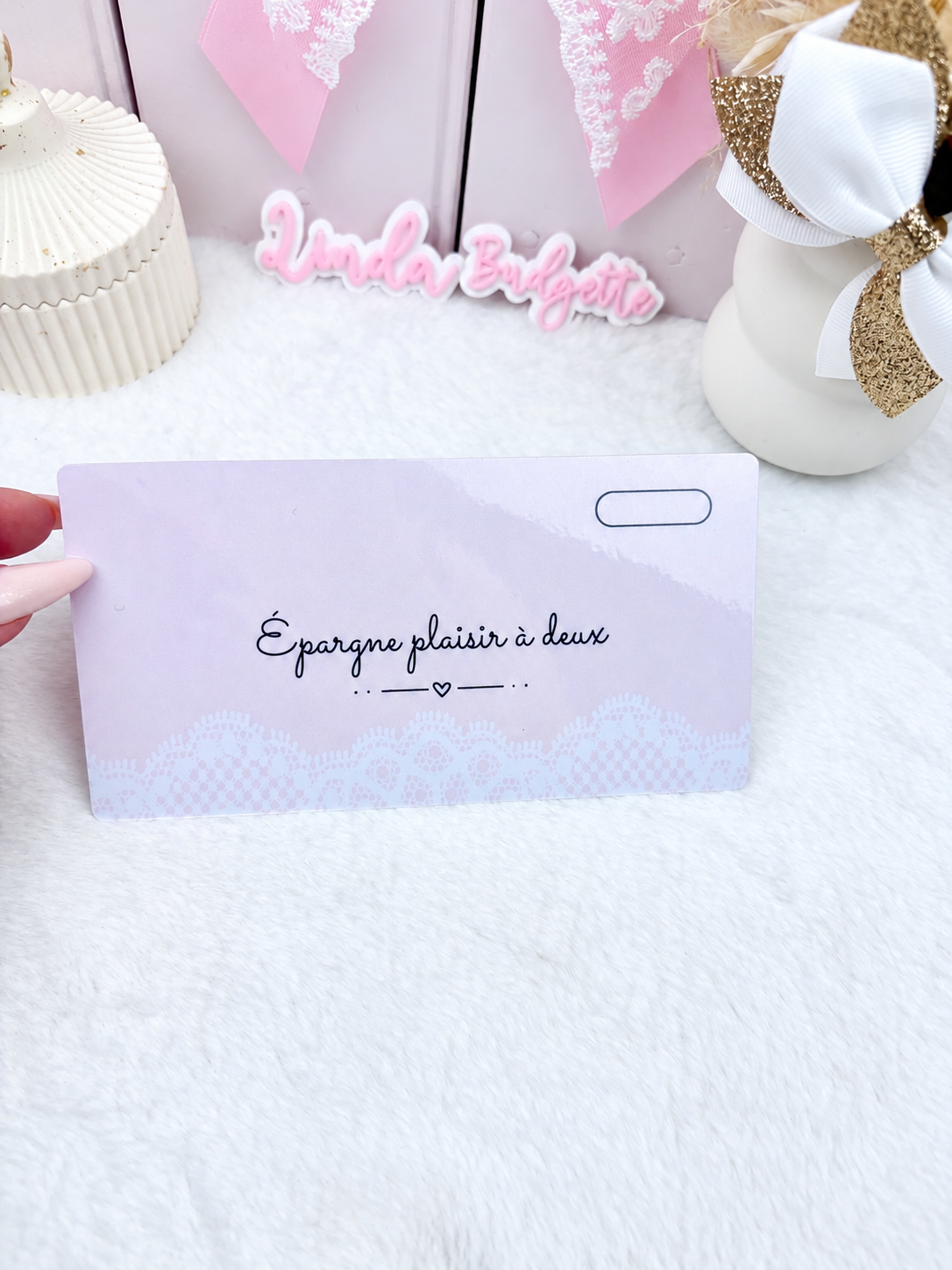 Collection Dentelle chic  – Enveloppes Épargnes