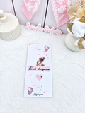 Collection Girly– Enveloppe Epargne A6